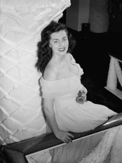 Portrait of Betty George, Copacabana(?), New York, N.Y., ca. Sept. 1947. Creator: William Paul Gottlieb.