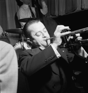 Portrait of Max Kaminsky, Eddie Condon's, New York, N.Y., ca. Sept. 1946. Creator: William Paul Gottlieb.