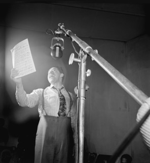 Portrait of Cab Calloway, Columbia studio, New York, N.Y., ca. Mar. 1947. Creator: William Paul Gottlieb.
