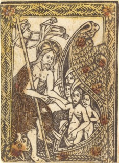 Christ's Descent in Limbo, 1460/1480. Creator: Master of the Borders with the Four Fathers of the Church.