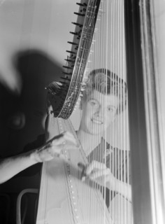 Portrait of Adele Girard, Turkish Embassy, Washington, D.C., ca. Feb. 1942. Creator: William Paul Gottlieb.