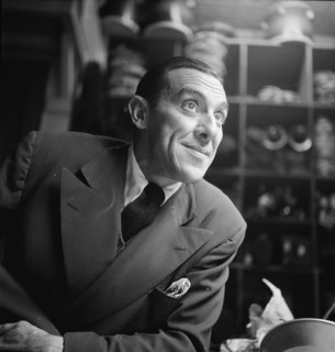 Portrait of Wingy Manone, William P. Gottlieb's office, New York, N.Y., 1946. Creator: William Paul Gottlieb.