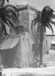 Unidentified building, possibly associated with Cecil DeMille, between 1911 and 1942. Creator: Arnold Genthe.