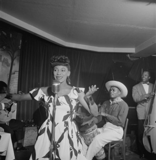 Portrait of Josephine Premice, Village Vanguard, New York, N.Y., ca. July 1947. Creator: William Paul Gottlieb.