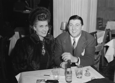 Portrait of Tony Pastor and Maria Kramer, Hotel Edison(?), New York, N.Y., 1946. Creator: William Paul Gottlieb.