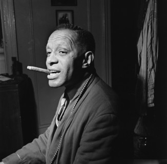 Portrait of Willie Smith in his apartment, Manhattan, New York, N.Y., ca. Jan. 1947. Creator: William Paul Gottlieb.