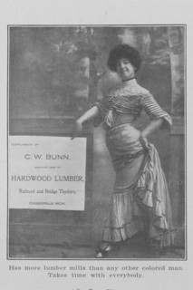 C. W. Bunn; Manufacturer of hardwood lumber, railroad and bridge timbers; Cassopolis, Mich., 1907. Creator: Unknown.