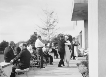 Party at "The Shallows," property of Lucien Hamilton Tyng, Southampton, Long Island, 1931 Aug. Creator: Arnold Genthe.