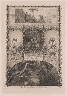 Des Pfarrers Tochter von Taubenhein (The Parson's Daughter from Taubenhain), 1844. Creator: Eugen Napoleon Neureuther.