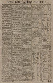 An act to prohibit the importation of slaves into any port or place within the jurisdiction..., 1807 Creator: Unknown.
