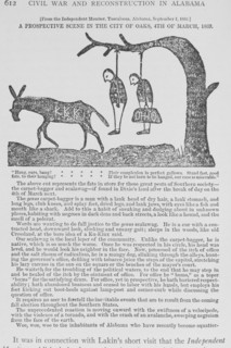 From the Independent Monitor, Tuscaloosa, Alabama, September 1, 1868:  A prospective...1869, (1905). Creator: Unknown.