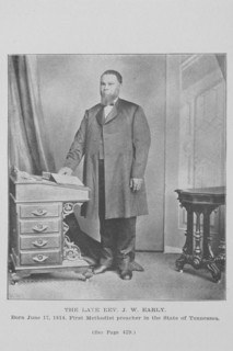 The late Rev. J.W. Early; Born June 17, 1814; First Methodist preacher in the State of Tenn..., 1907 Creator: Unknown.