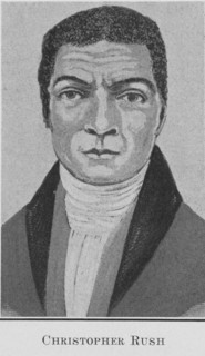 Christopher Rush; A man who had figured in the organization of the Zion Church in New York..., 1921. Creator: Unknown.