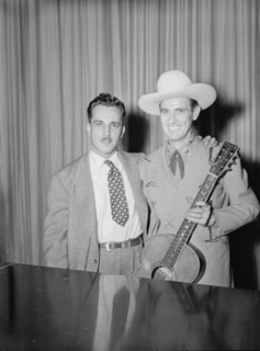 Portrait of Dave Miller and Ernest Tubb, Carnegie Hall, New York, N.Y., Sept. 18-19, 1947. Creator: William Paul Gottlieb.