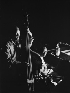 Portrait of Wesley Prince, Nat King Cole, and Freddie Moore, New York, N.Y., ca. July 1946. Creator: William Paul Gottlieb.