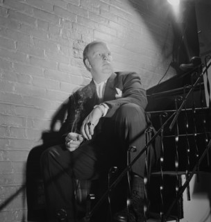 Portrait of Edwin A. Finckel in his home, Greenwich Village, New York, N.Y., ca. July 1946. Creator: William Paul Gottlieb.
