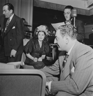 Portrait of Carmen Lombardo, Rose Marie Lombardo, Guy Lombardo...Waldorf-Astoria, N.Y., 1947. Creator: William Paul Gottlieb.