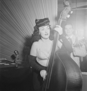 Portrait of Vivien Garry and Arv(in) Charles Garrison, Dixon's, New York, N.Y., ca. May 1947. Creator: William Paul Gottlieb.