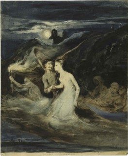 Les Fantômes, 1829. Creator: Boulanger, Louis Candide (1806-1867).
