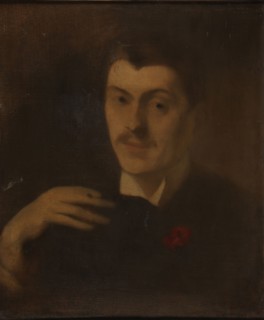 Portrait of Pol Neveux (1865-1939), End of 19th cen.. Creator: Carrière, Eugène (1849-1906).
