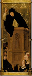 Sermon of Saint Vincent Ferrer, ca. 1470-1480. Creator: Lonhy, Antoine de (active 1446-1490).