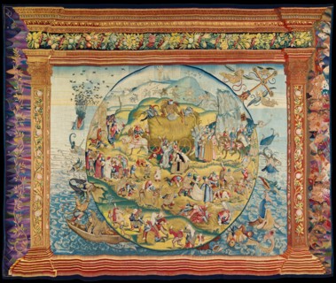 The Haywain or Tribulations of human life (Tapestry), ca 1550-1565. Creator: Brussels Manufactory (1515-1525).