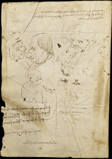 Page of the Codex Trivulzianus, Last quarter of 15th cen.. Creator: Leonardo da Vinci (1452-1519).
