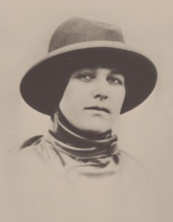 Portrait of Larissa Reisner (1895-1926). Creator: Anonymous.