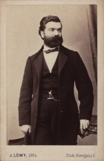 Portrait of the conductor and composer Matteo Salvi (1816-1887), 1864. Creator: Löwy, Josef (1834-1902).