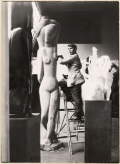 Portrait of Ossip Zadkine (1888-1967), ca 1928-1930. Creator: Anonymous.