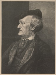 Portrait of the Composer Richard Wagner (1813-1883), 1875. Creator: Anonymous.
