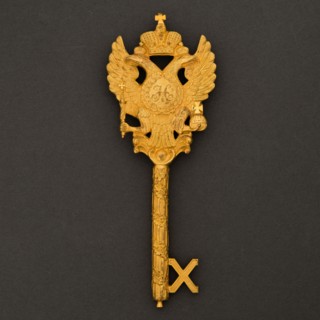 Chamberlain's Key at the Tsar's Nicholas I court, 1825-1835. Creator: Russian Applied Art.