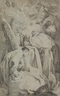 The Blessed Pietro Gambacorti of Pisa, ca 1727. Creator: Bencovich, Federico (1667-1753).