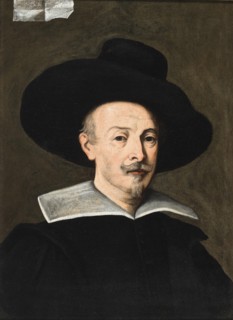 Portrait of the artist Guido Reni (1575-1642), First Half of 17th cen.. Creator: Anonymous.
