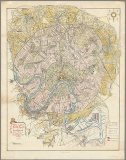 Plan of New Moscow, 1923. Creator: Shchusev, Alexey Viktorovich (1894-1949).