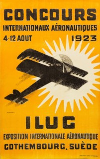 Concours Internationaux Aéronautiques , 1923. Creator: Meurling, Carl (1879-1929).