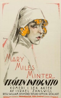 Movie poster "Nurse Marjorie" by William Desmond Taylor  , 1922. Creator: Rohman, Eric (1891-1949).