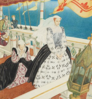 Mary, Queen of Scots, ca 1934. Creator: Dulac, Edmund (1882-1953).