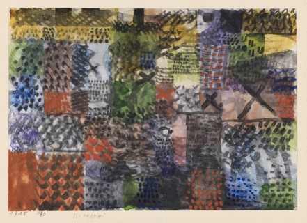 Embroidery, 1915. Creator: Klee, Paul (1879-1940).