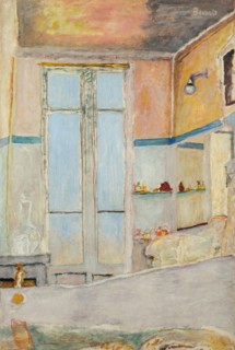 In the bathroom (Dans la salle de bain) , c. 1940. Creator: Bonnard, Pierre (1867-1947).