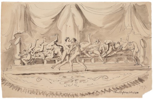 Priapus Festival, 1798. Creator: Ehrensvärd, Carl August (1745-1800).