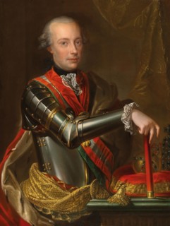 Portrait of Leopold II, Holy Roman Emperor (1747-1792). Creator: Hickel, Anton (1745-1798).