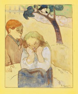 Les misères humaines, 1889. Creator: Gauguin, Paul Eugéne Henri (1848-1903).