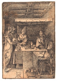 Herodias Receiving the Head of Saint John the Baptist, 1511. Creator: Dürer, Albrecht (1471-1528).