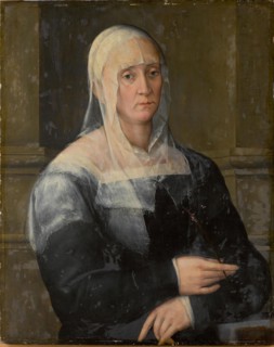 Portrait of a lady (Portrait of Vittoria Colonna), Early 1550s. Creator: Foschi, Pier Francesco di Jacopo (1502-1567).