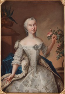 Portrait of Princess Sophia Dorothea of Prussia (1719-1765), Mid of the 18th cen.. Creator: Tischbein, Johann Heinrich, the Elder (1722-1789).