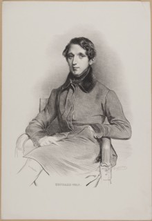 Portrait of the composer Edouard Wolff (1816-1880), 1836. Creator: Devéria, Achille (1800-1857).