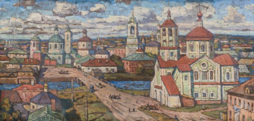 View of Toropets. Creator: Petrovichev, Pyotr Ivanovich (1874-1947).