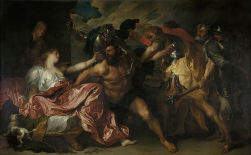 Samson and Delilah. Creator: Dyck, Sir Anthony van (1599-1641).