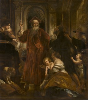Saint Ivo. Creator: Jordaens, Jacob (1593-1678).
